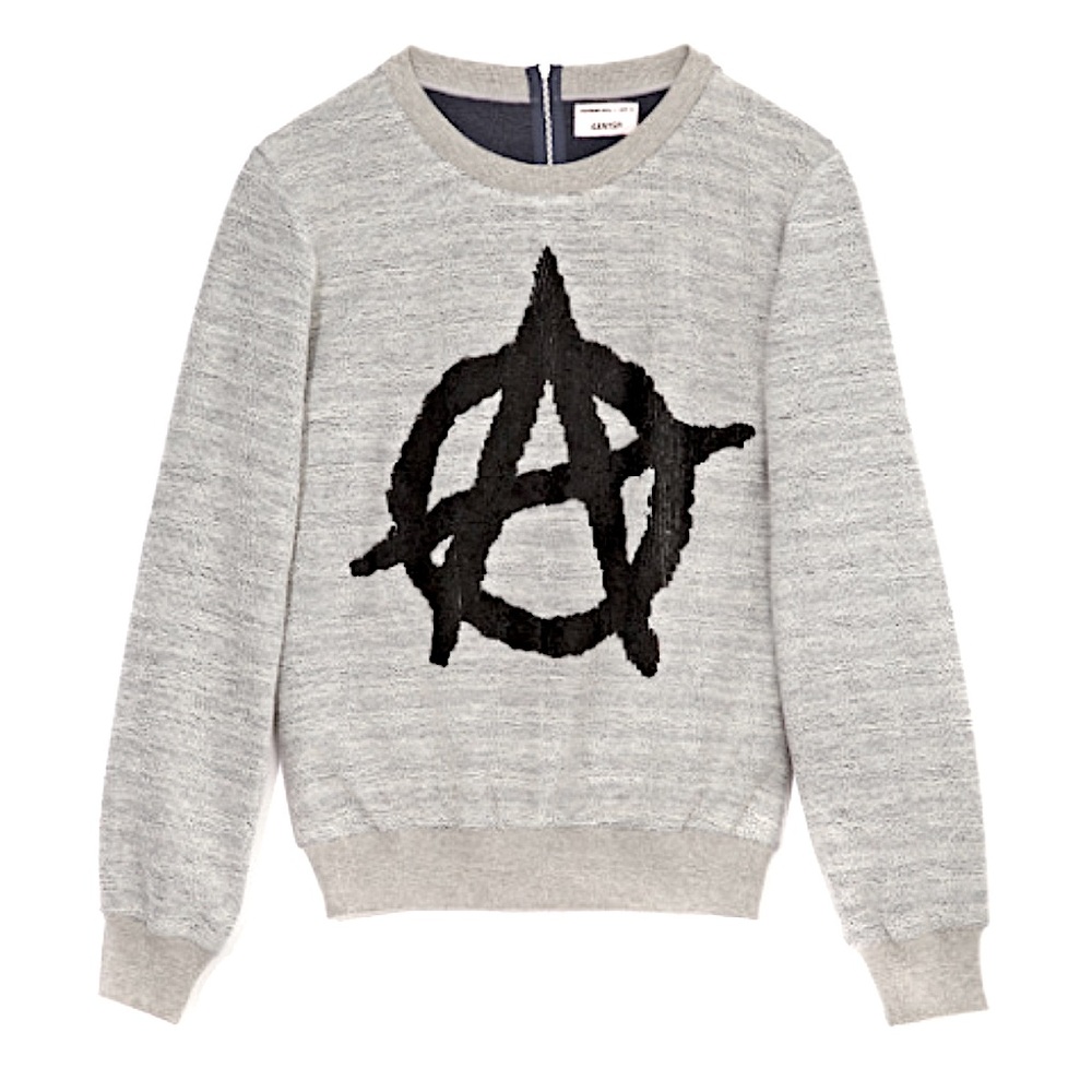 ASHISH Rare This Laughable Anarchy Sweatshirt Sweater Unisex Men‎ S Women M